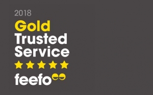 Feefo gold trusted award